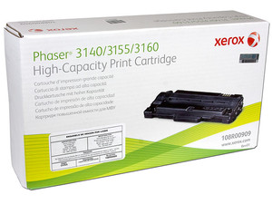 Cartucho de Tóner Xerox de Alta Capacidad, Negro, Modelo: 108R00909.