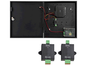 Panel de Control de Acceso ZKTeco C2260WR Pack de solo Tarjeta para 2 Puertas con Convertidor de 485 a Weigand.