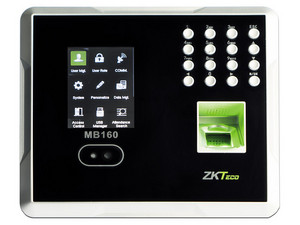 Control de acceso ZKTeco 153040, con reconocimiento facial, de hasta 2,000 huellas y 100,000 registros.