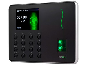 Control de asistencia ZKTeco WL10 de hasta 1,000 huellas y capacidad de 50,000 eventos,  Wi-Fi, USB-Host.