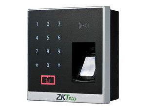 Kit de control de acceso ZKTeco ZAS061008 ZKT X8BT, Control de acceso, sensor de puerta, cerradura mágnetica, fuente de alimentación, Tarjetas ID.