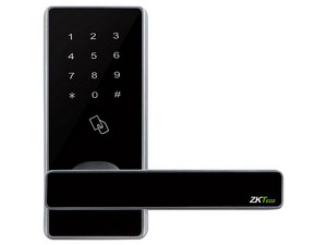 Cerradura ZKTeco DL30DB, reconocimiento de tarjetas ID, Bluetooth. Color Negro.