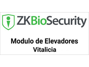 Módulo de Control de Elevadores ZKTeco LICELEVZKBS, para Biosecurity, Control de 1 Panel EC10, Hasta 58 pisos con EX16. (Licencia Vitalicia)