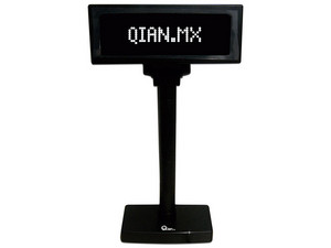 Torreta Qian para punto de venta con pantalla 190mm X 60mm.