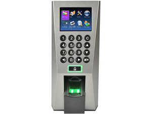 Control de acceso ZKTeco f18 de hasta 3,000 huellas y 30,000 registros.