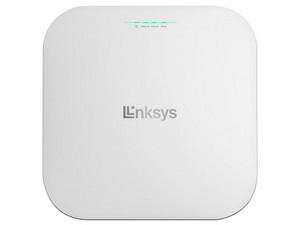 Access Point Linksys AX3600 de Doble Banda, Wireless AC (Wi-Fi 6), hasta 3600Mbps, PoE. Color Blanco.