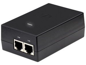 Inyector de corriente Ubiquiti Networks de 2 puertos Ethernet, PoE.