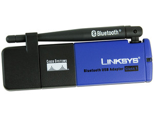 Adaptador Bluetooth Clase 1 Linksys, USB.