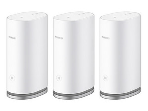 Router Inalámbrico Huawei WiFi Mesh 3 AX3000 de doble banda, Wireless AX (Wi-Fi 6), hasta 2976 Mbps, Color Blanco.