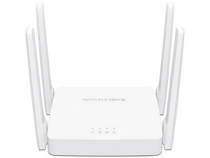 Router Inalámbrico MERCUSYS AC10 de doble banda, Wireless AC (Wi-Fi 5), hasta 867Mbps. Color Blanco