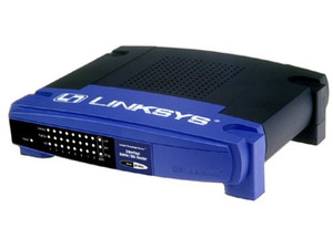 Ruteador/Switch Linksys EtherFast® Cable/DSL con 8 puertos de 10/100Mbps.