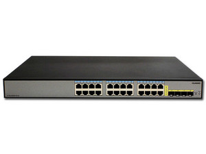 Switch HUAWEI S1700-28GFR-4P-AC de 24 puertos 10/100/1000 Mbps, 4 Puertos SFP 10/100/1000, WEB/SNMP Based.