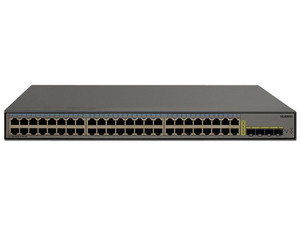 Switch HUAWEI S1700-52GFR-4P-AC de 48 puertos 10/100/1000 Mbps, 4 Puertos 10/100/1000, WEB/SNMP Based.