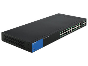 Switch Linksys LGS326 de 26 puertos Gigabit Ethernet. Administrable