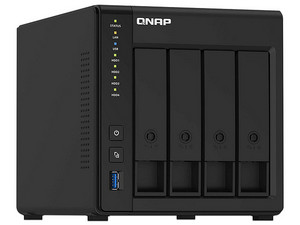 NAS QNAP TS-451D2-2G con 4 bahías para discos duros (no incluidos), HDMI, 2 Puertos Gigabit, 2GB DDR4, USB 3.2.