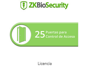 Módulo Vitalicio de Control de Acceso ZKTECO ZKBSACADDONP5 de 5 Puertas adicionales en Biosecurity ,Arriba de 25 Puertas.
