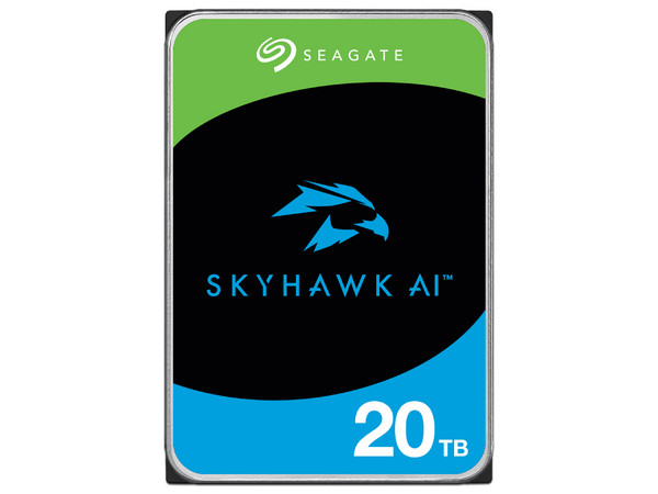 Disco Duro Seagate Skyhawk AI 20TB, Caché 512MB, 7200 RPM, SATA III (6.0 Gb/s), 3.5