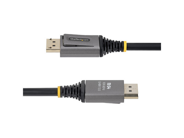 Cable de Video DisplayPort 2.1 StarTech DP21V-50C-DP54-CABLE, 240Hz, 50cm. Color Negro.