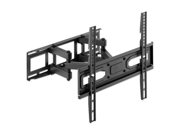 Soporte de pared articulado Manhattan 462433 para pantalla plana o curva de 32