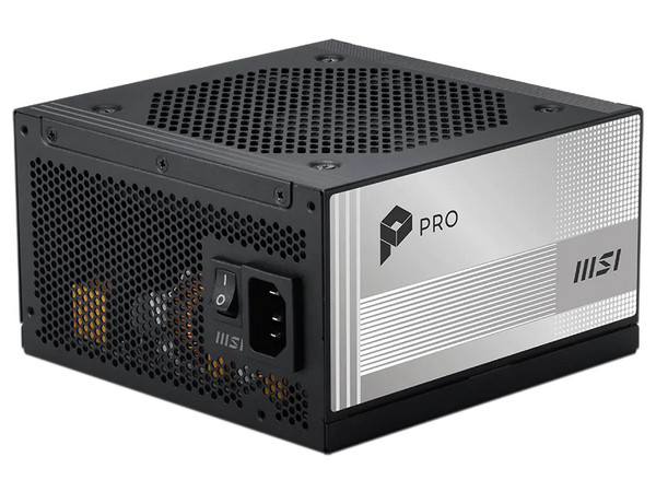 Fuente de Poder Modular MSI PRO A850PL PCIE5 de 850W, ATX, PCI-E 5.1, 80 PLUS Platinuim.