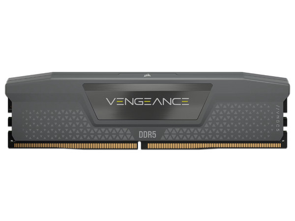 Memoria DIMM Corsair VENGEANCE, DDR5 (6000MHz), CL28, 32GB (2 x 16GB). Color Gris.