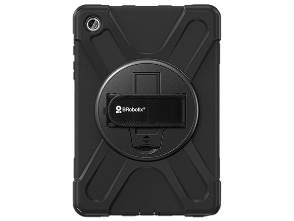 Funda de Uso Rudo BRobotix 6006580, Con correa y Giro de 360 Grados, Compatible con Samsung Galaxy A9+ de 11