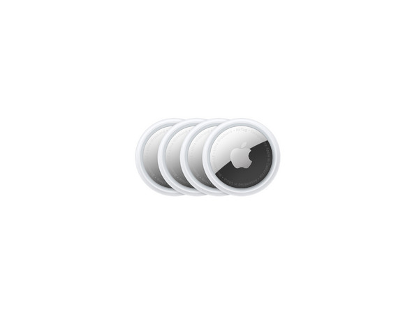 Paquete de Rastreadores Apple AirTag MX542LL/A, Contiene 4 Piezas, Color Blanco.