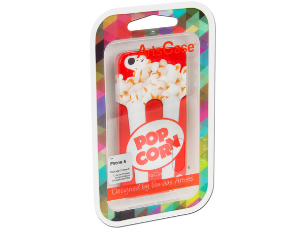 Cubierta ArtsCase SlimFit PopCorn Cinema para iPhone 5.