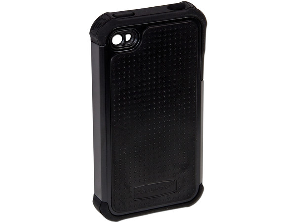 Funda de Silicón Ballistic Drop Protection! para iPhone 4 y 4S, con 3 capas de protección y esquinas reforzadas contra caídas.