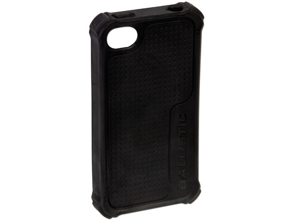 Funda de Silicón Ballistic LifeStyle para iPhone 4 y 4S con esquinas intercambiables reforzadas contra caídas.