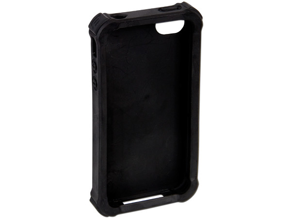 Funda de Silicón Ballistic LifeStyle para iPhone 4 y 4S con esquinas intercambiables reforzadas contra caídas.
