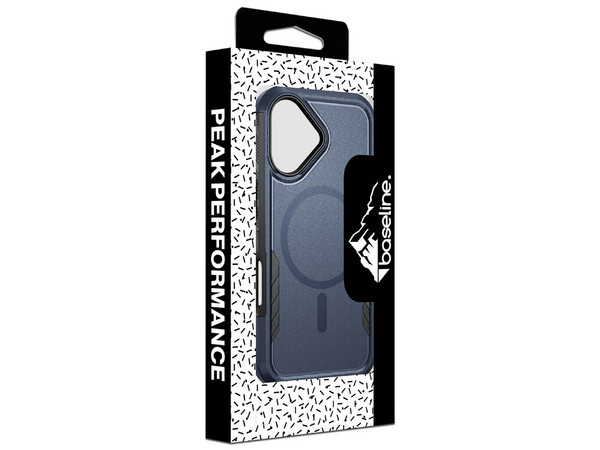Funda Baseline Fortress para iPhone 17, Compatible con MagSafe. Color Azul.