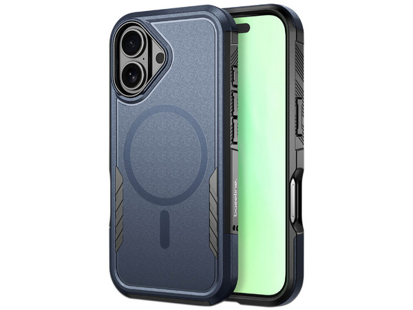 Funda Baseline Fortress para iPhone 17, Compatible con MagSafe. Color Azul.