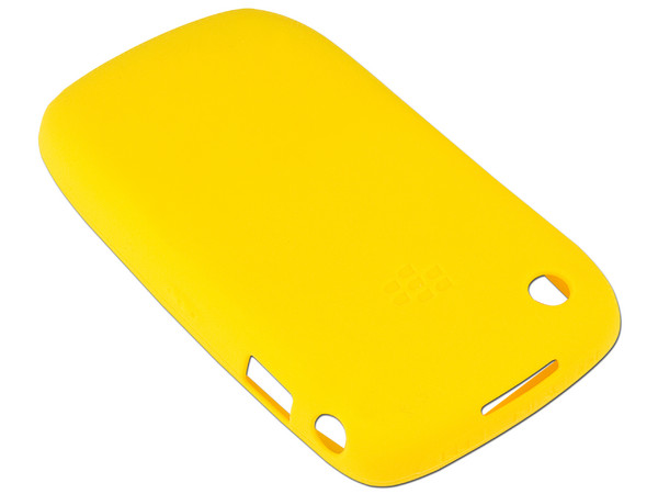 Funda de Silicon BlackBerry color amarillo