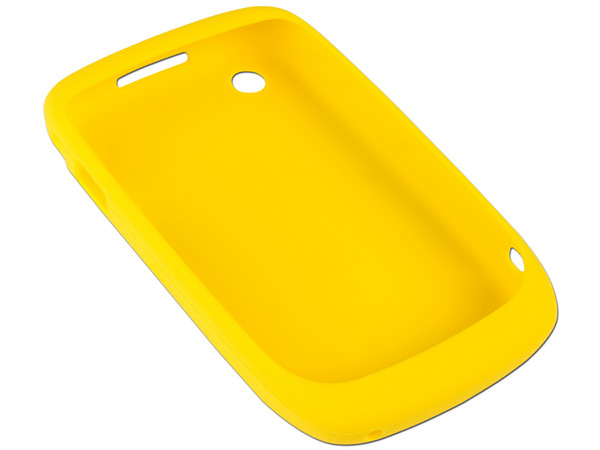 Funda de Silicon BlackBerry color amarillo