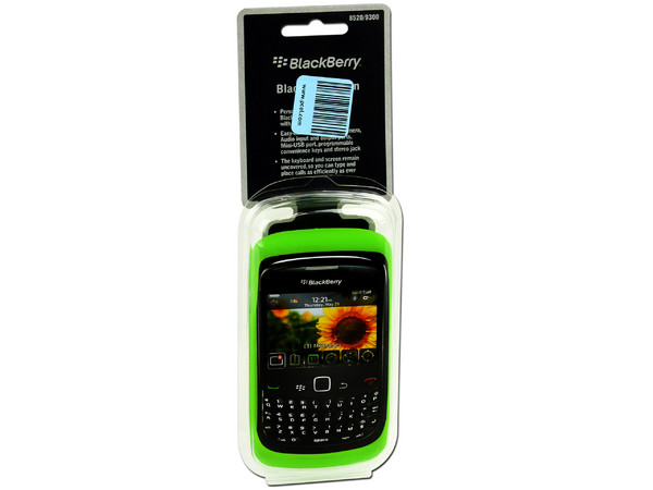 Funda de Silicon BlackBerry Verde