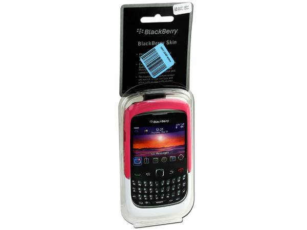 Funda de Silicon Premium BlackBerry color rosa