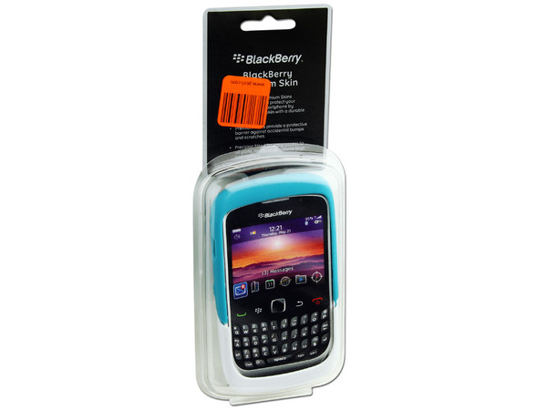 Funda de Silicon Premium BlackBerry color azul