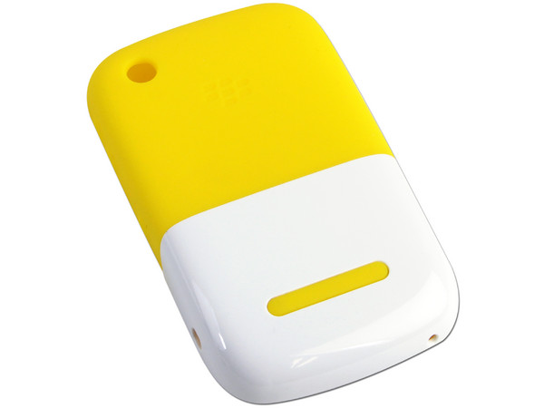 Funda de Silicon Premium BlackBerry color amarillo