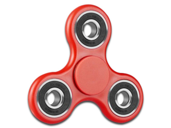 Fidget Spinner BRobotix de plástico. Color Rojo.