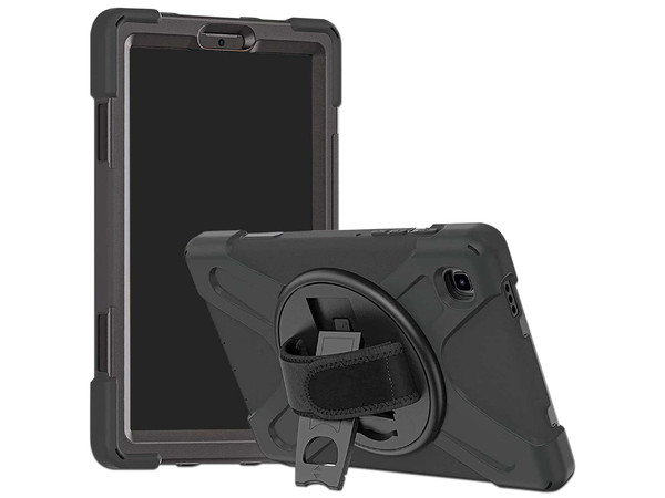 Funda de Uso Rudo BRobotix Pasa Samsung Galaxy T220 y T225. Color Negro.
