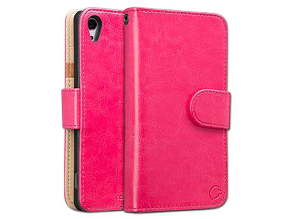 Funda tipo folio Cellairis para Xperia Z2, color Rosa.