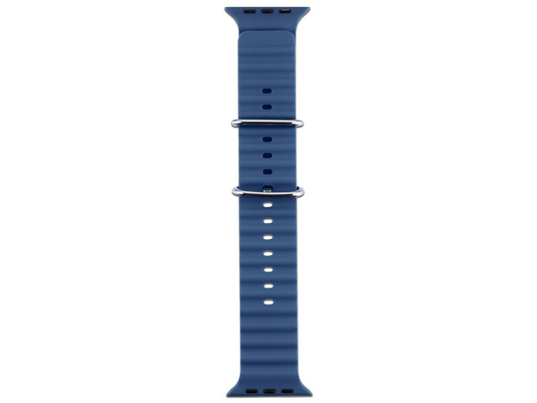 Correa Echelon ComfyFit de Silicon para Apple Watch, Compatible con la Serie 9, 10 y SE Gen 3, Color Azul.