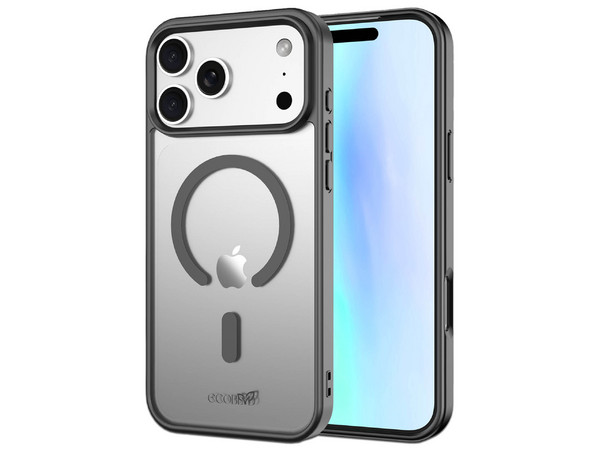 Funda EcoBlvd Revive para iPhone 17 Pro Max, Compatible con MagSafe, Color Negro.