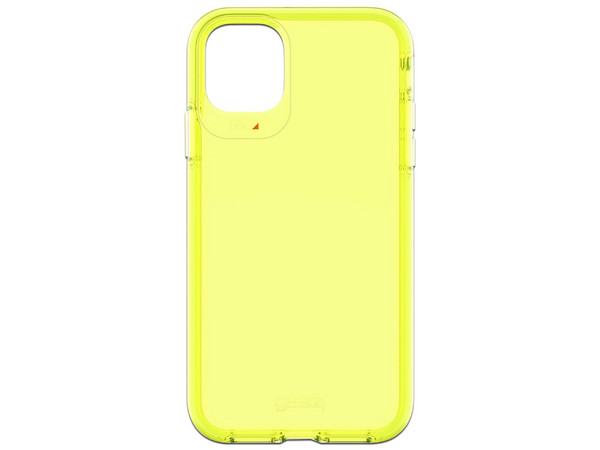 Funda Protectora Gear4 Crystal Palace para iPone 11. Color Amarillo.