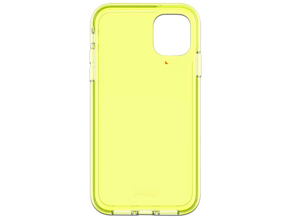 Funda Protectora Gear4 Crystal Palace para iPone 11. Color Amarillo.