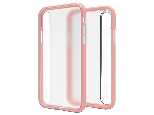 Cubierta Protectora Gear4 Windsor para iPhone X. Color Rosa.