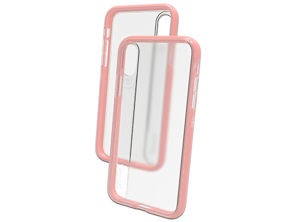 Cubierta Protectora Gear4 Windsor para iPhone X. Color Rosa.
