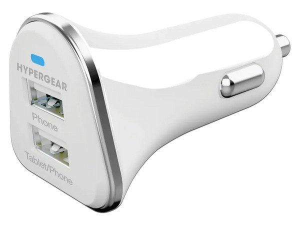 Cargador para Auto Hypergear 16028 de 17W, Lightning, Para iPhone.