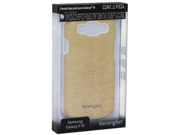 Cubierta tipo Piel Kensington para Samsung Galaxy S III.